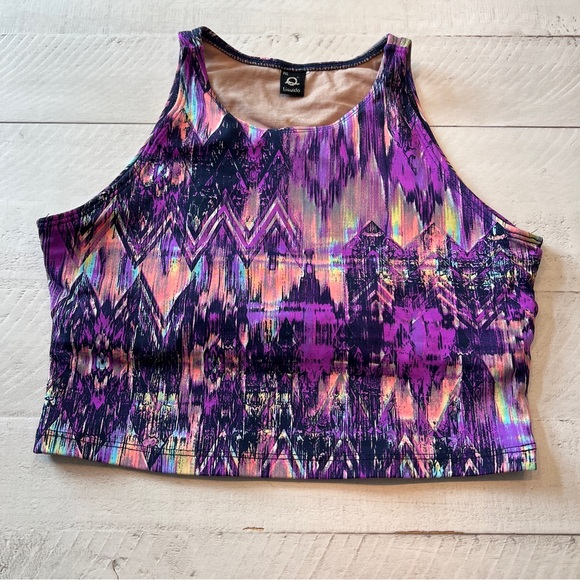 Liquido Other - Liquido Active Yoga Vibrant Multicolored Sports Bra Size Small